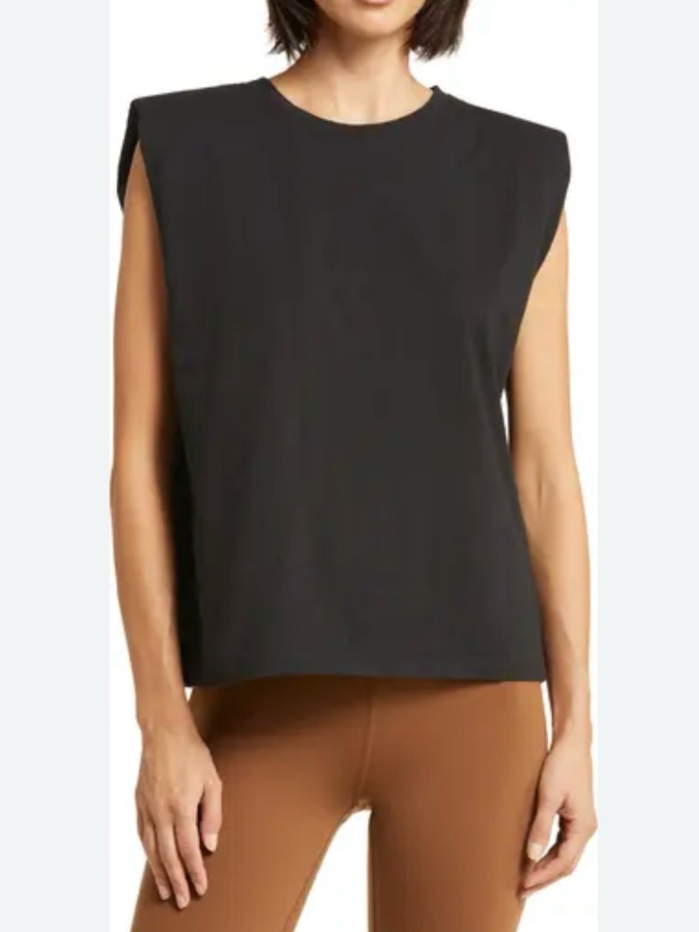❣️ Blair Black Sleevless Top stretch